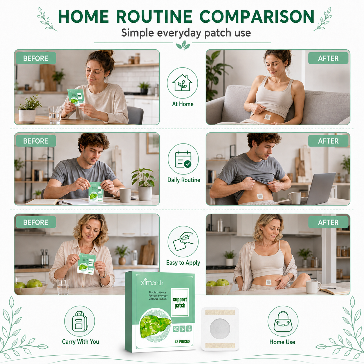 Support Patch – Everyday Comfort & Wellness Patches