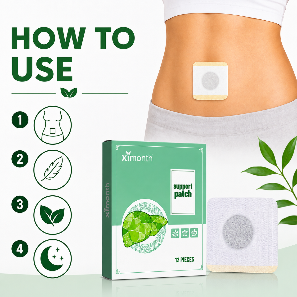 Support Patch – Everyday Comfort & Wellness Patches