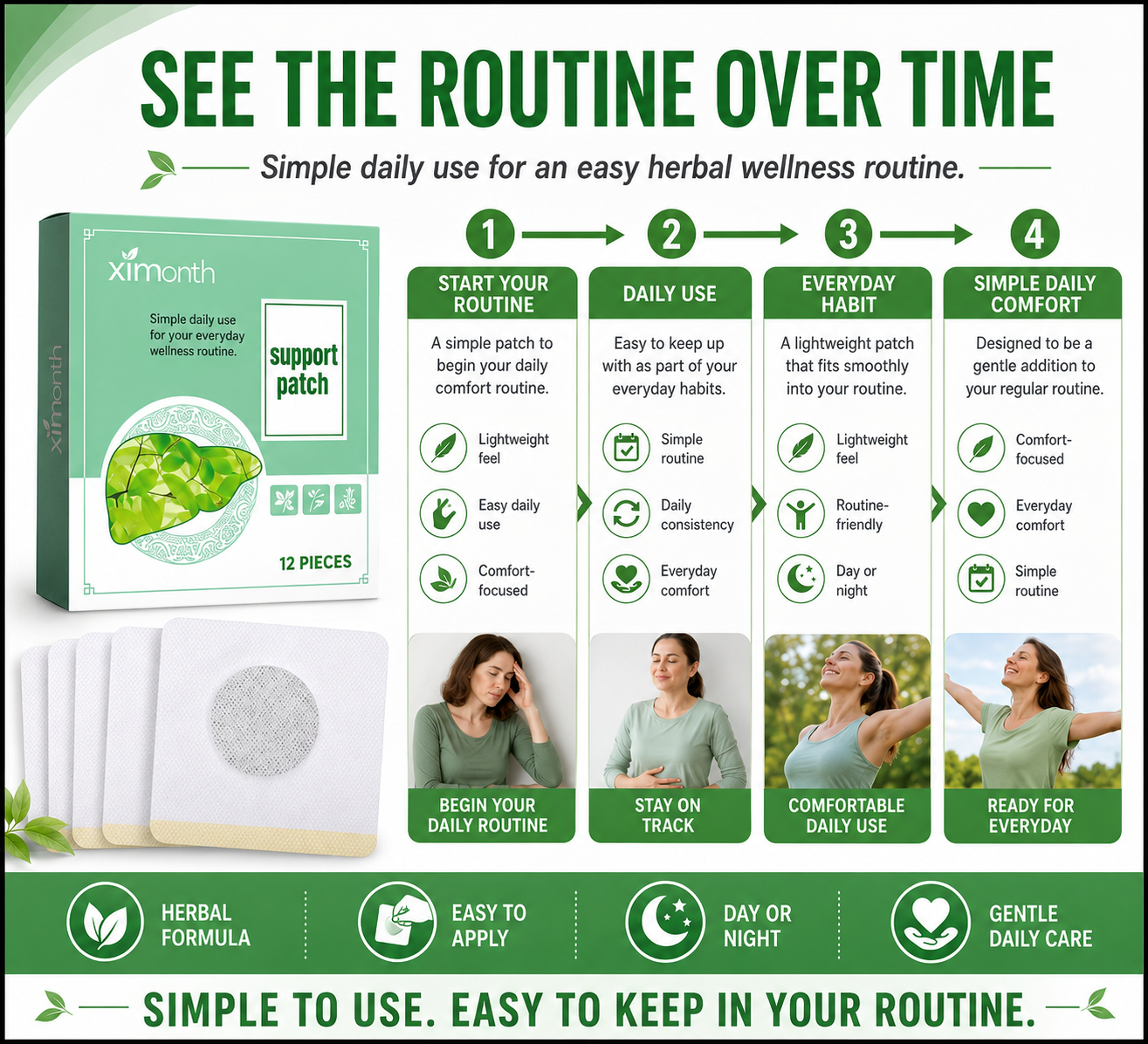 Support Patch – Everyday Comfort & Wellness Patches