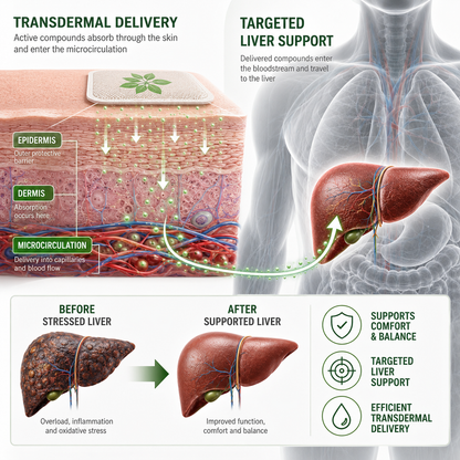 🌿 Liver Support Patch – Natural Herbal Care for Your Liver Health-QE