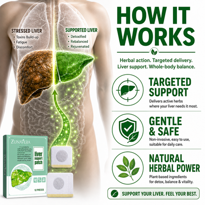 🌿 Liver Support Patch – Natural Herbal Care for Your Liver Health-QE