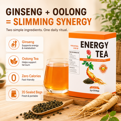 🍵 Energy te Double Ginseng Oolong-Sip Your Way Slim-Q1