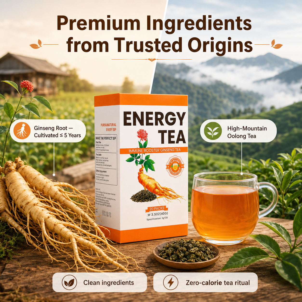 🍵 Energy te Double Ginseng Oolong-Sip Your Way Slim-Q1