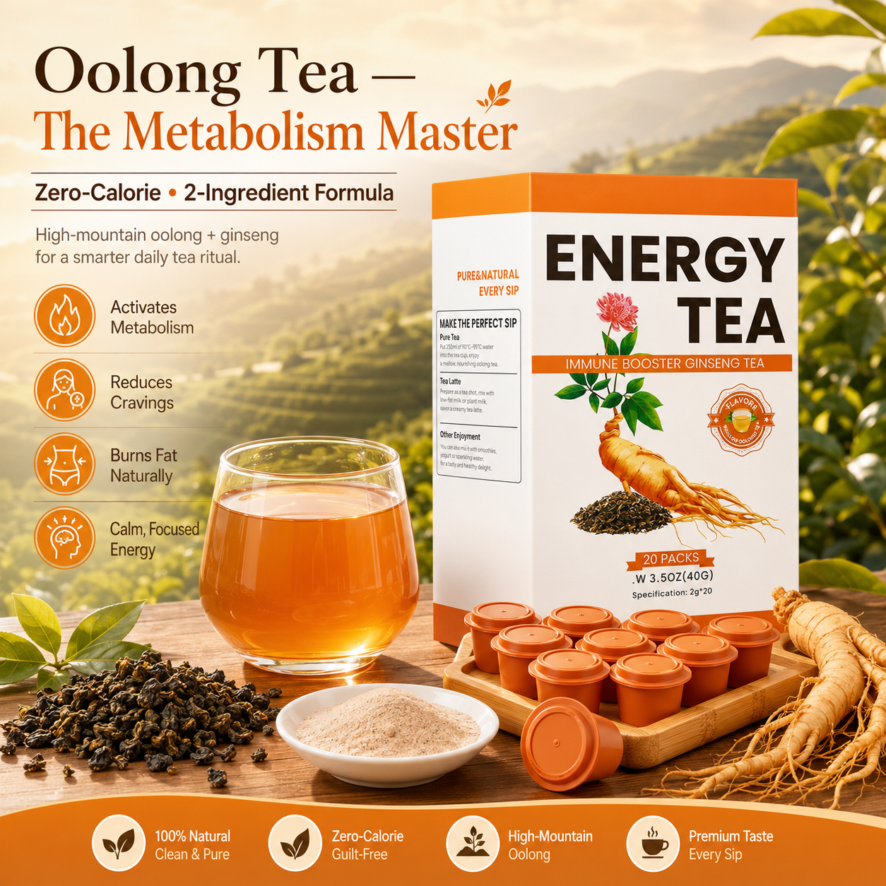 🍵 Energy te Double Ginseng Oolong-Sip Your Way Slim-Q1