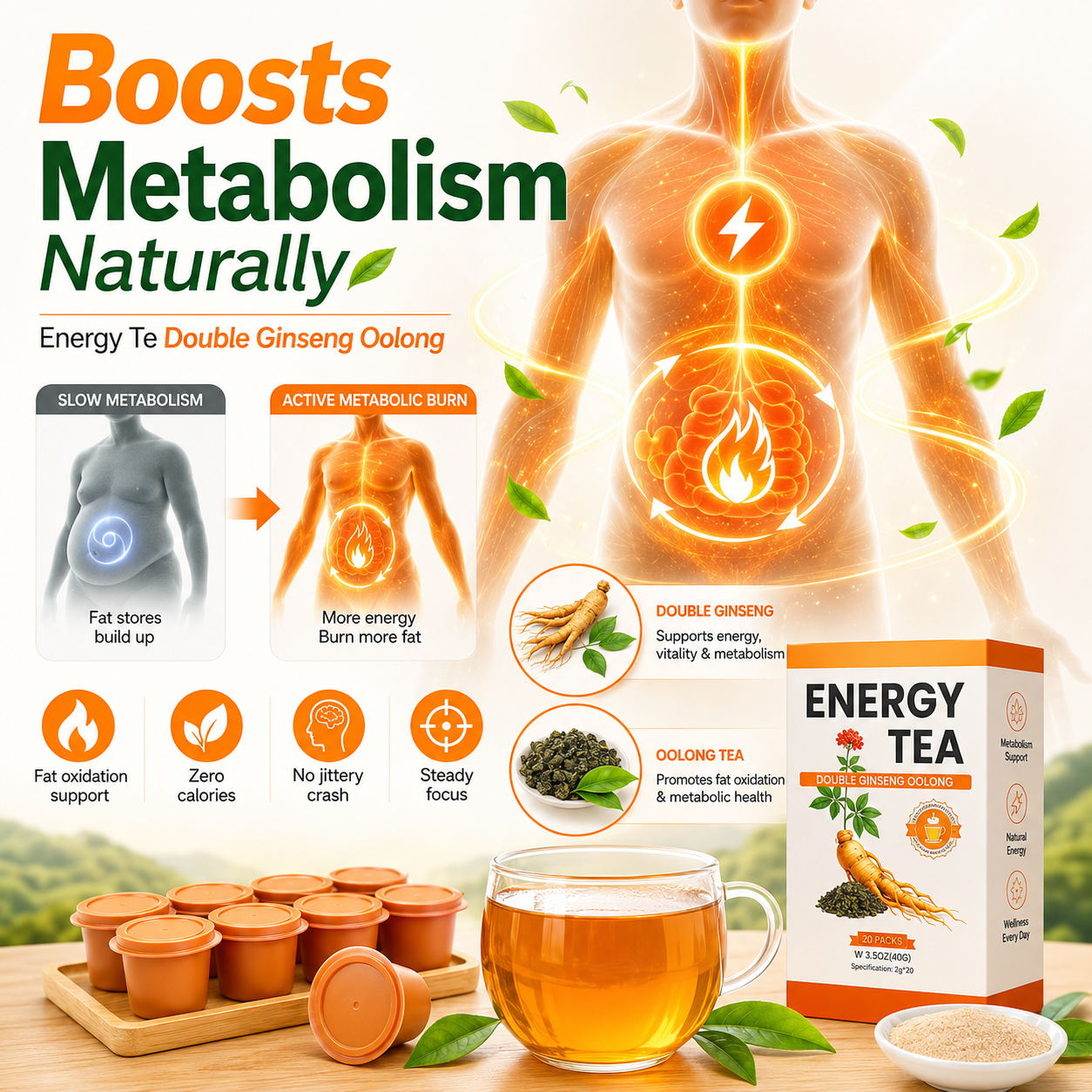 🍵 Energy te Double Ginseng Oolong-Sip Your Way Slim-Q1