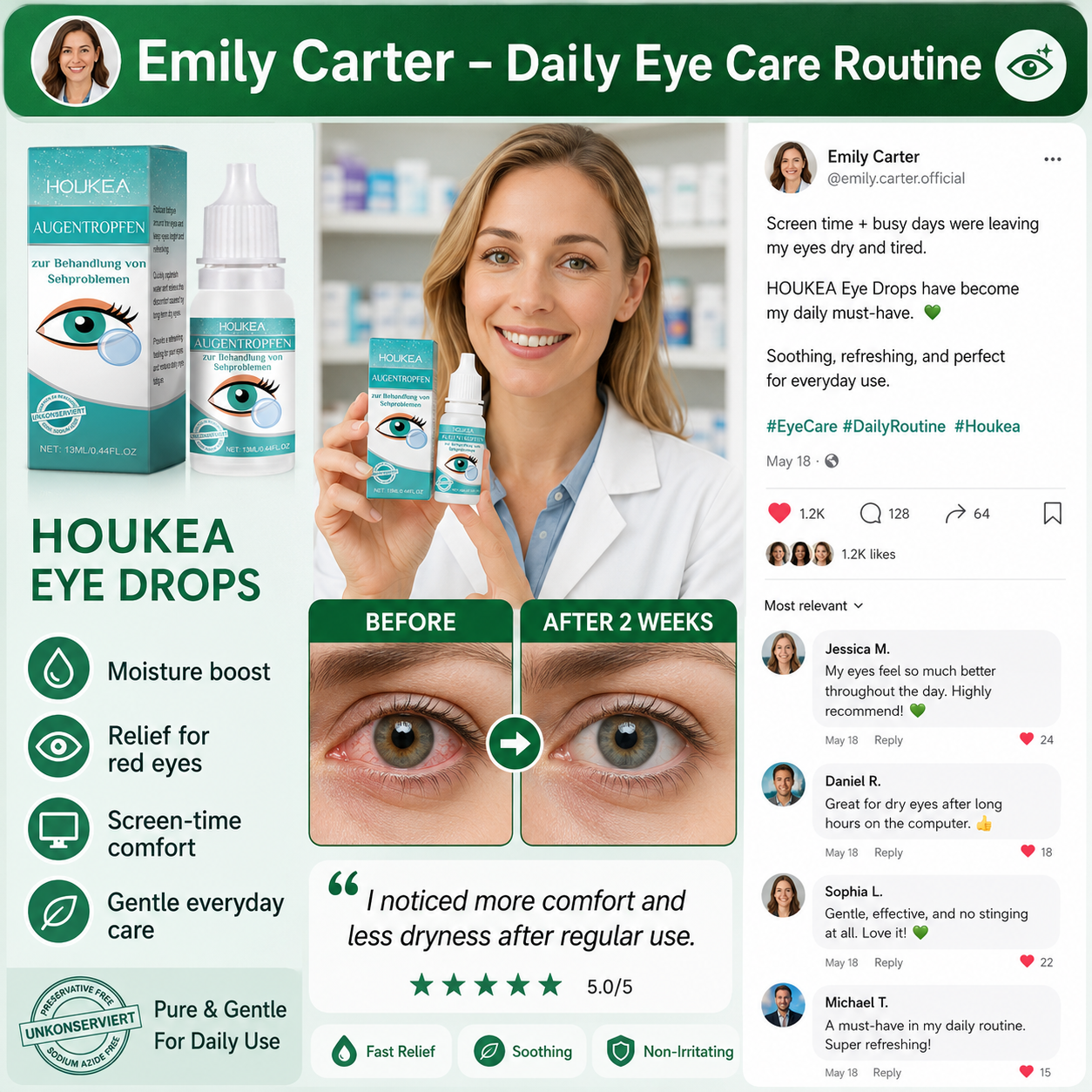👁️ Clearer Vision Starts Here — Relieve Blurry Eyes with Soothing, Nourishing Drops-Q1
