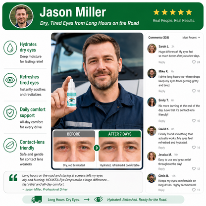 👁️ Clearer Vision Starts Here — Relieve Blurry Eyes with Soothing, Nourishing Drops-CU