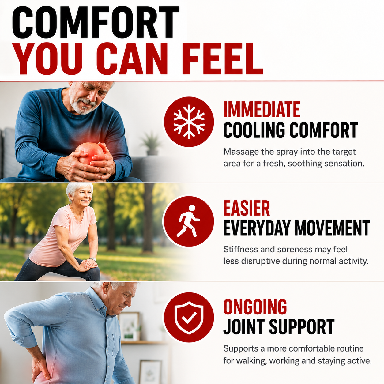 🏃 Joint Care Spray-Spray Away Joint Pain — For Back, Knees, Neck & Beyond-Q1