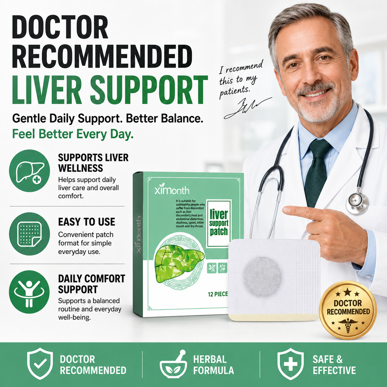 🌙 Liver Support Patch — Detox Your Liver While You Sleep-Q1