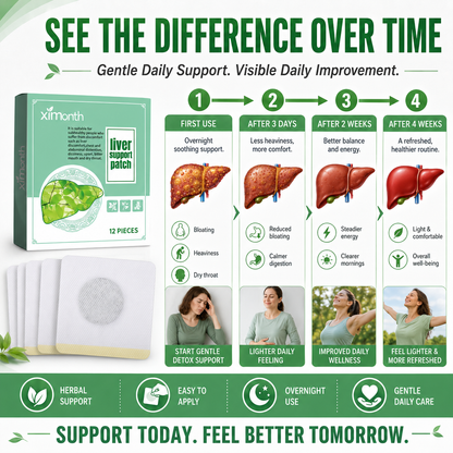 🌙 Liver Support Patch — Detox Your Liver While You Sleep-Q1