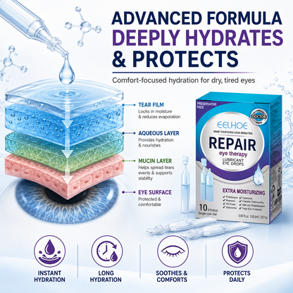 👁️ EELHOE Sterile Eye Drops -Q1