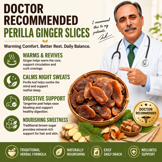 🫚 Perilla Preserved Ginger Slices — No Sugar Added, Just Pure Herbal Goodness-Zuckerberg