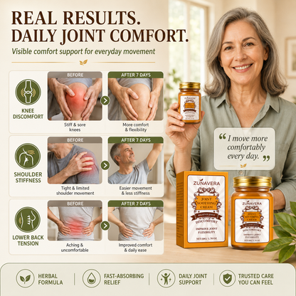 🏃🏻‍♀️ Joint Soothing Cream — Relieve Pain. Restore Flexibility. Rebuild Elasticity-Q1