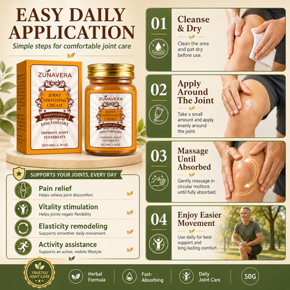 🏃🏻‍♀️ Joint Soothing Cream — Relieve Pain. Restore Flexibility. Rebuild Elasticity-Q1