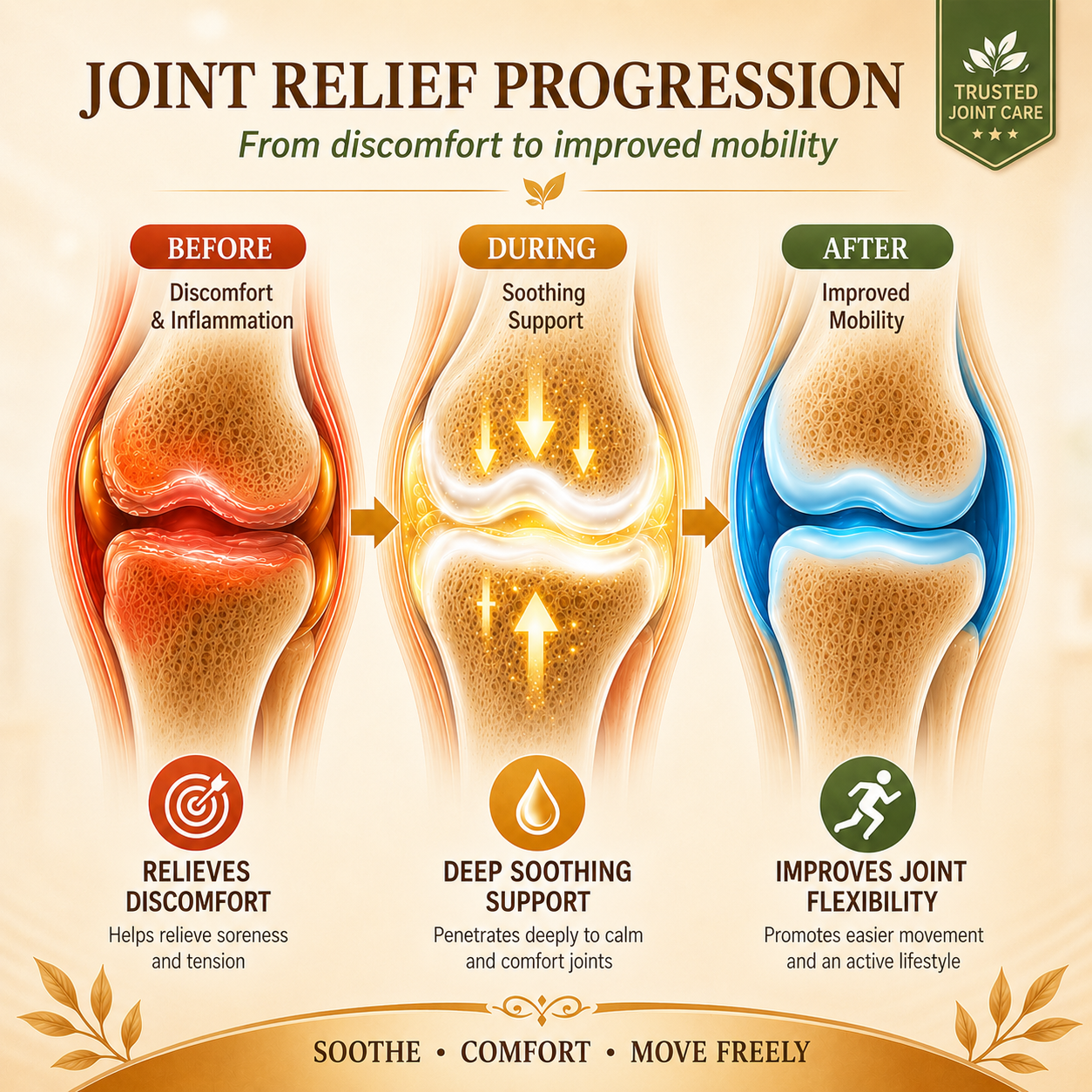 🏃🏻‍♀️ Joint Soothing Cream — Relieve Pain. Restore Flexibility. Rebuild Elasticity-Q1