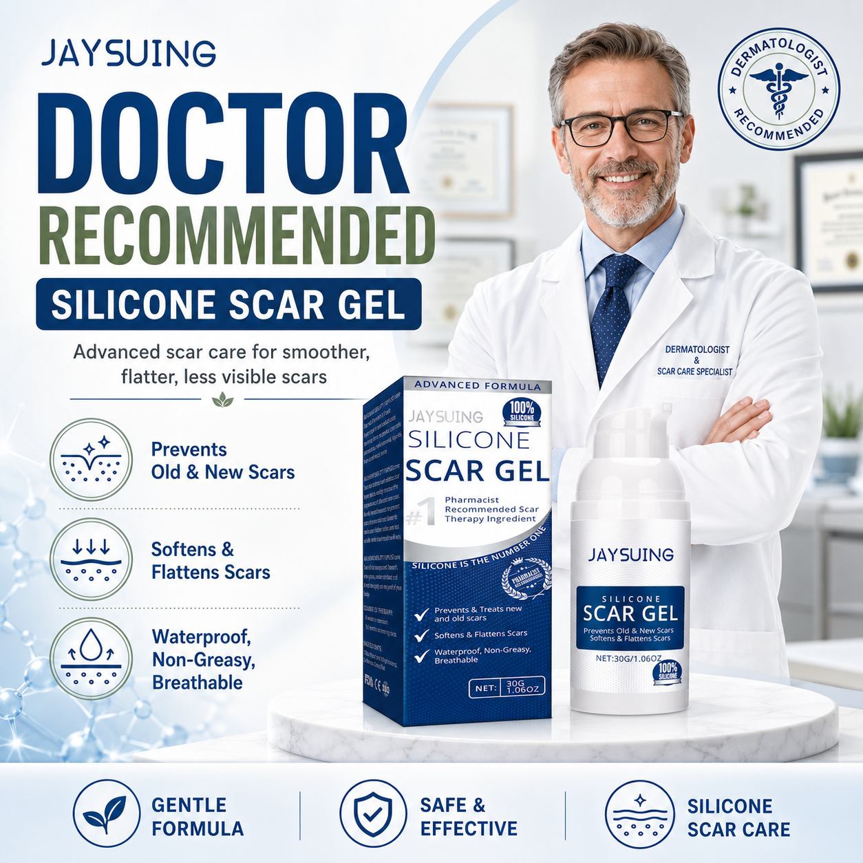 ✨ SILICONE SCAR GEL — Flatten. Soften. Fade.-Q1