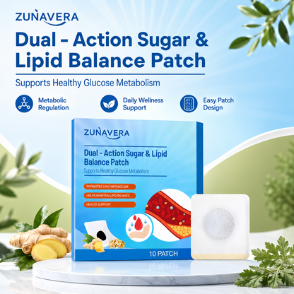 🌿 Dual-Action Sugar & Lipid Balance Patch — Balance Sugar. Support Lipids. Reclaim Your Energy.-Zuckerberg