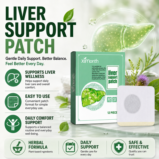 🌙 Liver Support Patch — Detox Your Liver While You Sleep-Zuckerberg