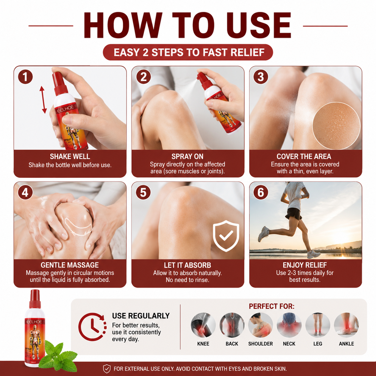 🏃 Joint Care Spray-Spray Away Joint Pain -V